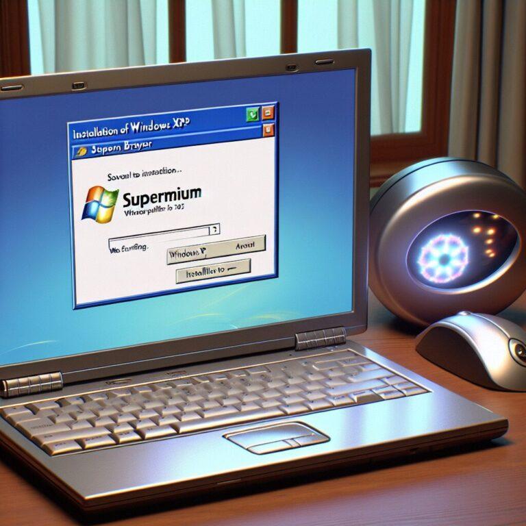 Установка Windows XP на ноутбук из 2007 года в 2024 году спасение для веб серфинага браузер supermium